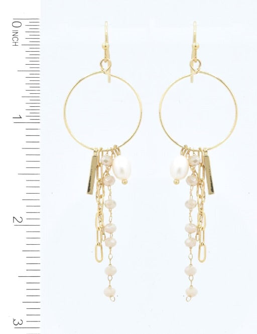 Pearl Dangle Earrings